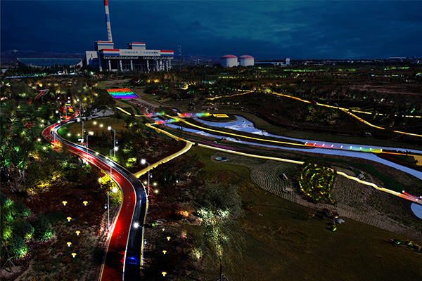 ɽ��ʡ�����кںӾ���ҹ��������Ч��